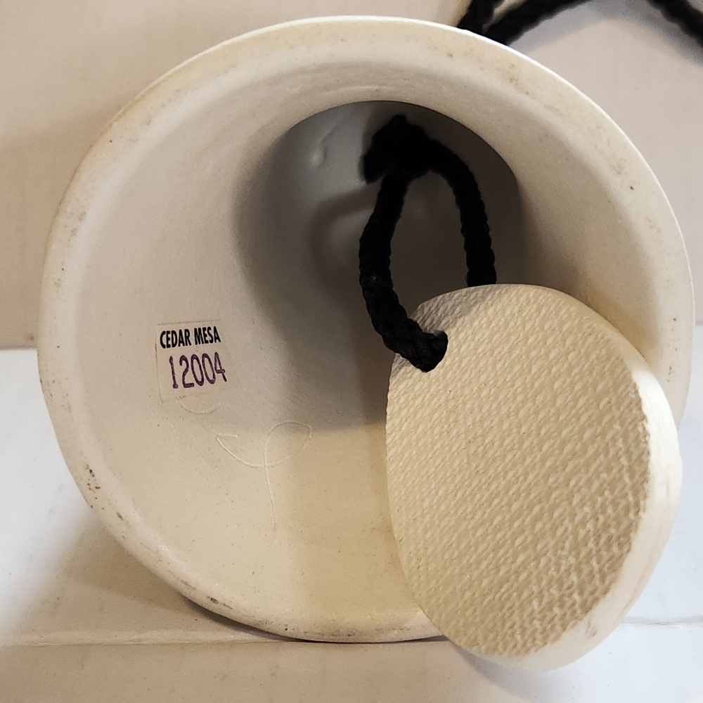 Hand Painted Pottery Bell, Cedar Mesa - Picture 9 of 10